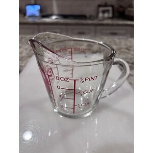 Anchor Hocking - 8 oz Measuring Cup‎ No Callouts Perfect Condition 3689